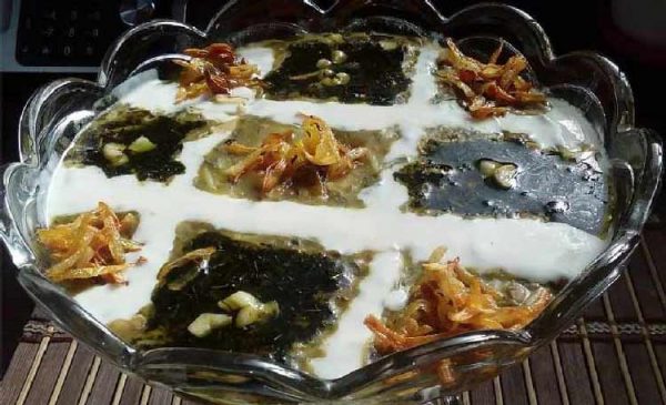 تزیین آش رشته فوری و ساده