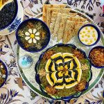 تزیین آش رشته