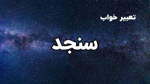 تعبیر خواب سنجد