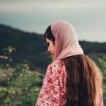 عکس دختر از پشت سر