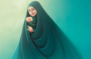 عکس دختر چادری