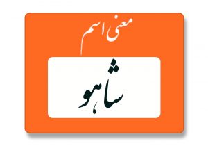 معنی اسم شاهو
