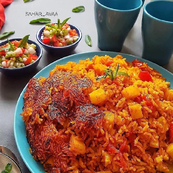 طرز تهیه کته استانبولی