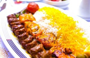 طرز تهیه چلو کباب وزیری