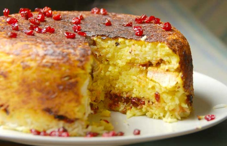 طرز تهیه ته چین مرغ بدون فر