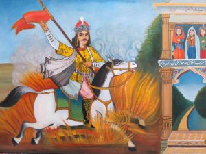 معنی درس گذر سیاوش از آتش پایه دوازدهم همراه با آرایه‌ها