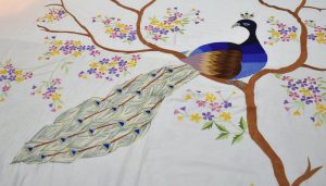 آموزش نقاشی روی پارچه با شابلون (گام به گام و تصویری)