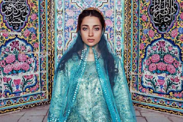 دختر شیرازی زیبا
