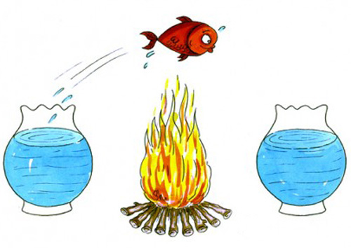 کاریکاتور چهارشنبه سوری و عید نوروز