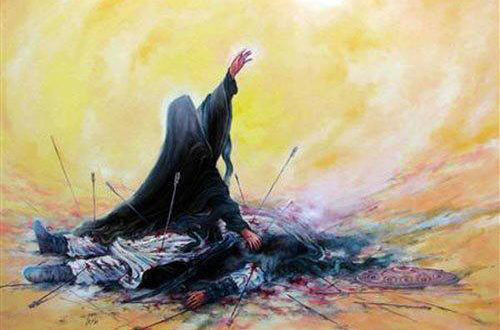 نقاشی حضرت زینب کبری (س)