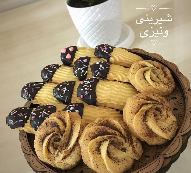 شیرینی ونیزی چرخشی ساده