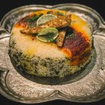 ایده برای تزیین سبزی پلو با ماهی جدید و زیبا