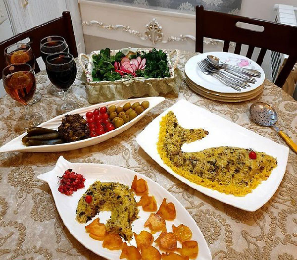 طرز تهیه پلو بندری با تن ماهی  