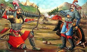 معنی درس رستم و اشکبوس