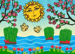 نقاشی سیزده بدر
