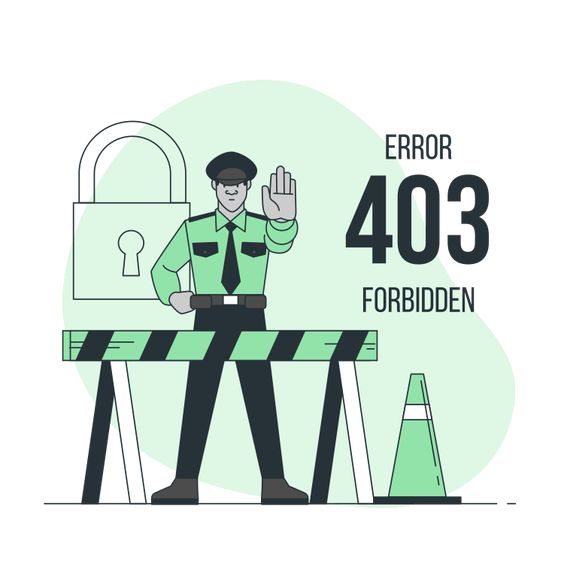 error 403 و محدودیت دسترسی