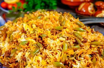 طرز تهیه لوبیا پلو با سویا مجلسی خوشمزه