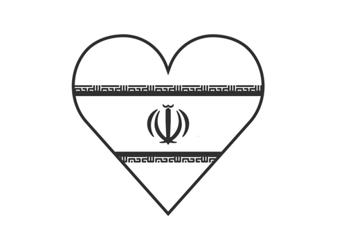 زیباترین نقاشی از پرچم ایران