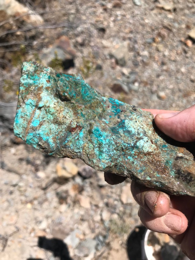 تصویر سنگ فیروزه نیشابور