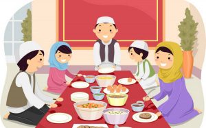 15 ایده نقاشی سفره افطاری ساده کودکانه جدید