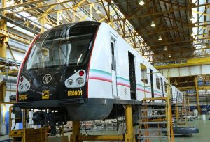 نخستین قطار متروی ملی