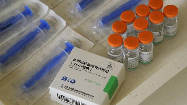 ورود ۴۰۰ هزار دوز واکسن چینی به ایران