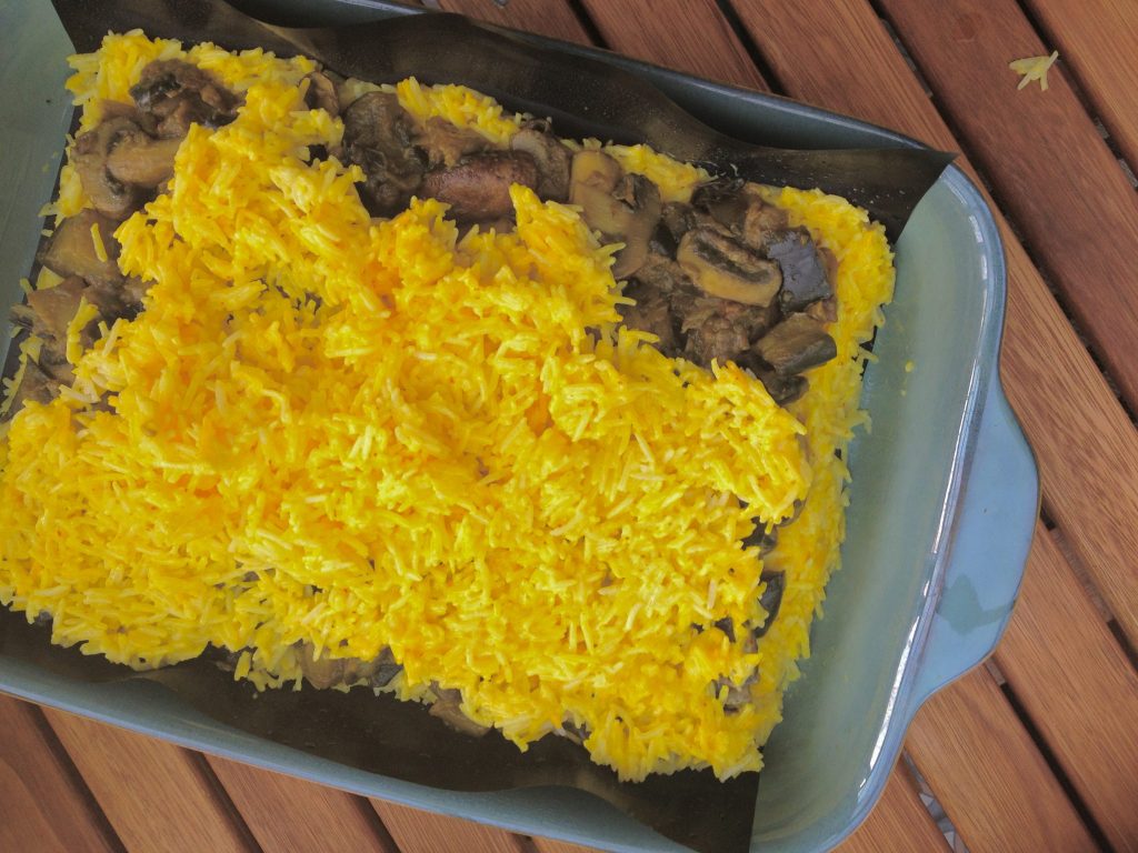طرز تهیه ته چین قارچ خوشمزه
