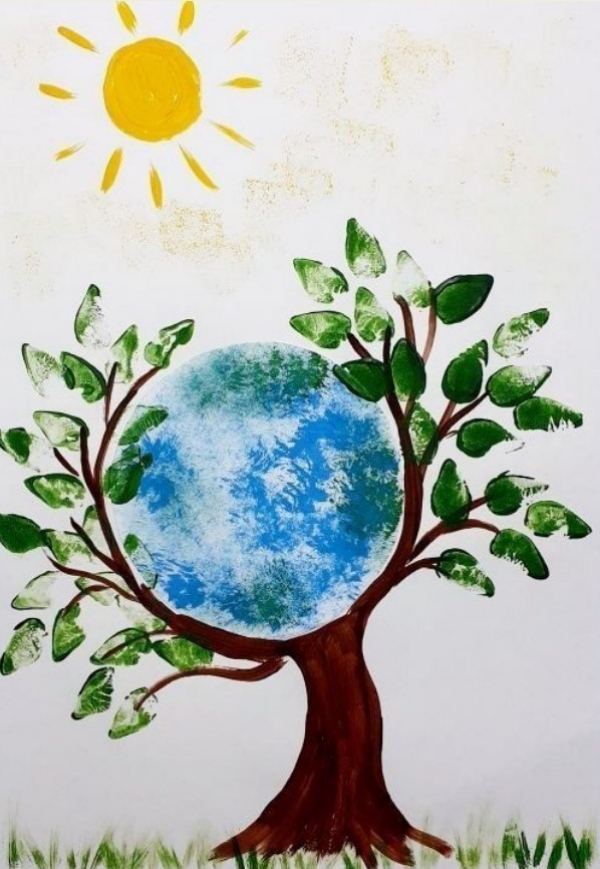 نقاشی زمین پاک