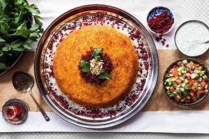 طرز تهیه ته چین شیرازی پلو مجلسی به روش اصلی