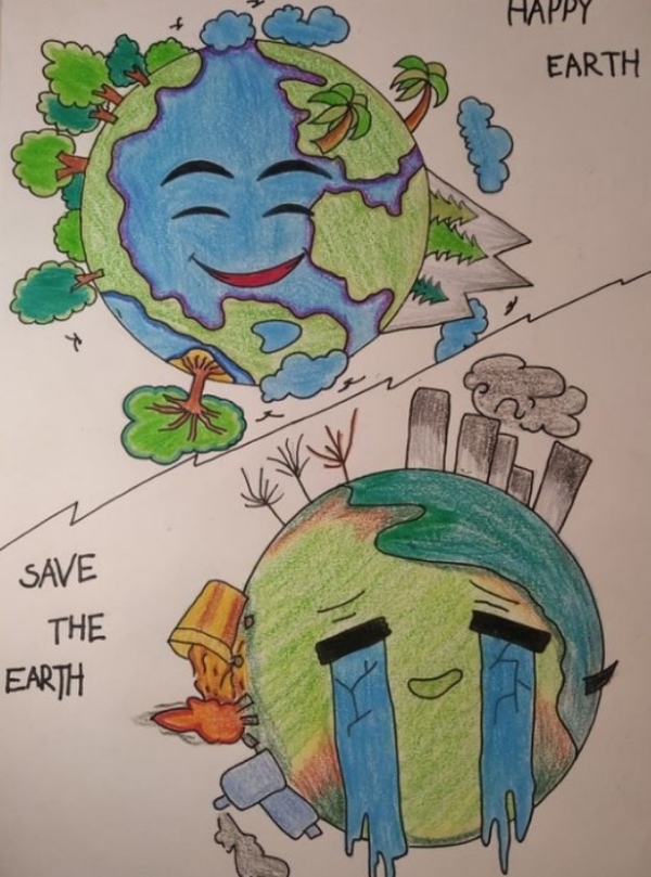 نقاشی زمین پاک