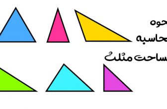 محاسبه مساحت مثلث