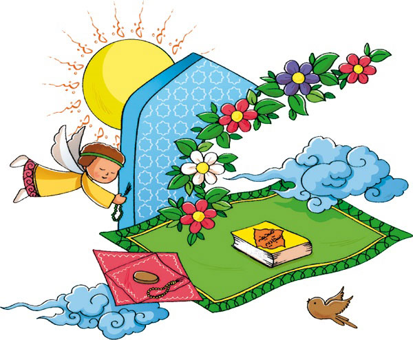 نقاشی ساده برای شب قدر