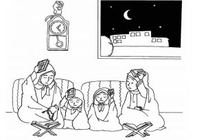 نقاشی شب قدر
