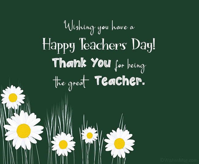 پیام تبریک روز معلم به انگلیسی