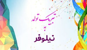 تبریک تولد به نیلوفر