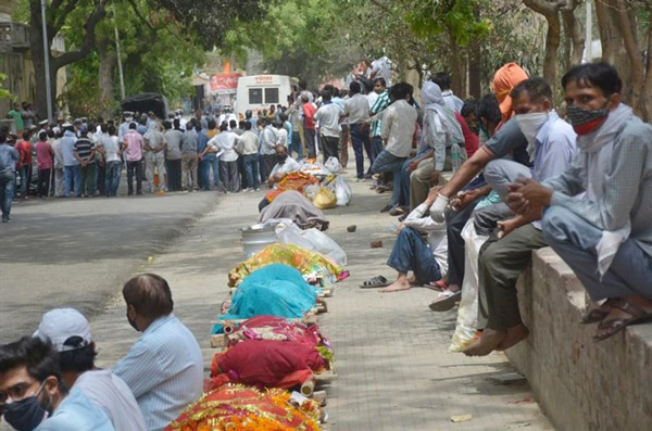 رکورد وحشتناک کشته شدگان کرونا در هند