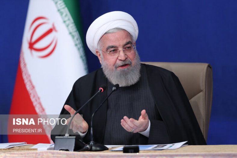 روحانی: فکر میکنند اگر چهره دولت را سیاه کنند چهره نظام سفید میشود