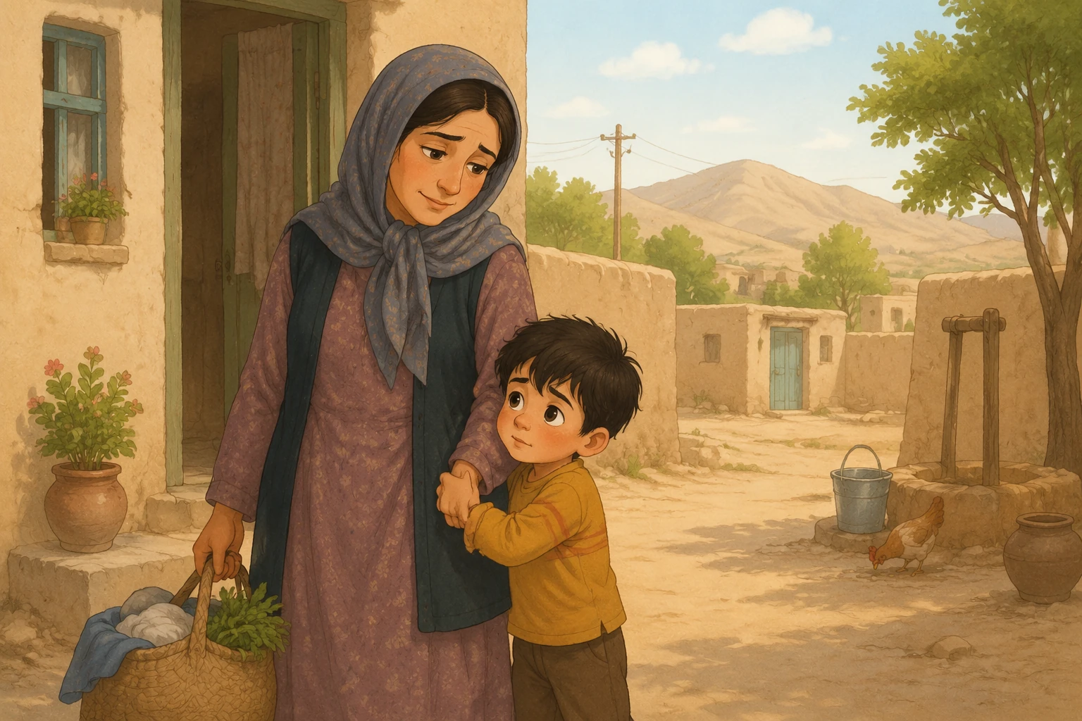 داستان نیما پسر لجباز و مادرش (قصه کودکانه در مورد لجبازی)