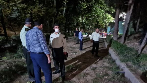انفجار شی ناشناس در محدوده پارک ملت تهران
