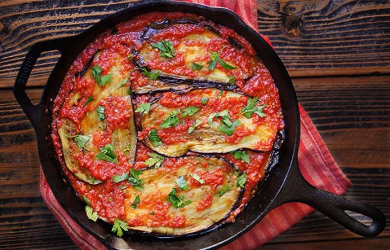 طرز تهیه نرگسی بادمجان