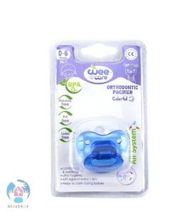 پستانک شفاف سایز 1