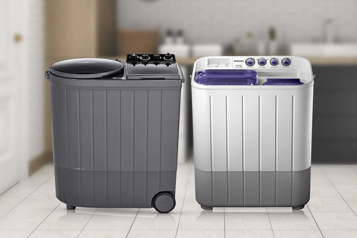 ماشین لباسشویی نیمه اتوماتیک (Semi-Automatic Washing Machine)