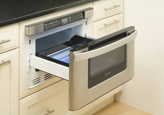 مایکروفر توکار یا کشویی (Built-in microwave ovens)