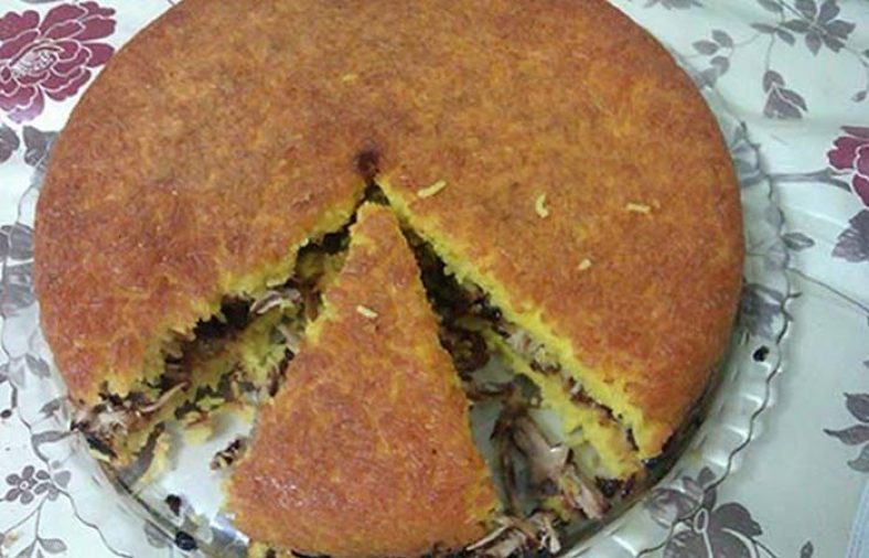 طرز تهیه ته چین لوبیا سبز
