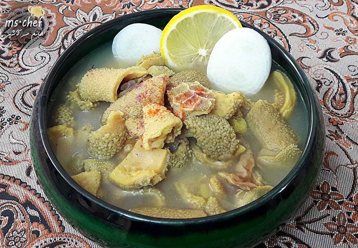 طرز تهیه سیرابی
