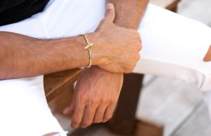 دستبند مردانه طلا