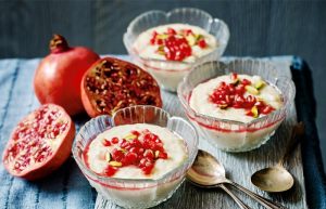 طرز تهیه پودینگ انار