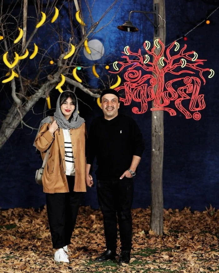 عباس جمشیدی فر همسرش