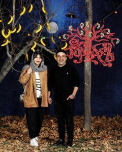 عباس جمشیدی فر همسرش