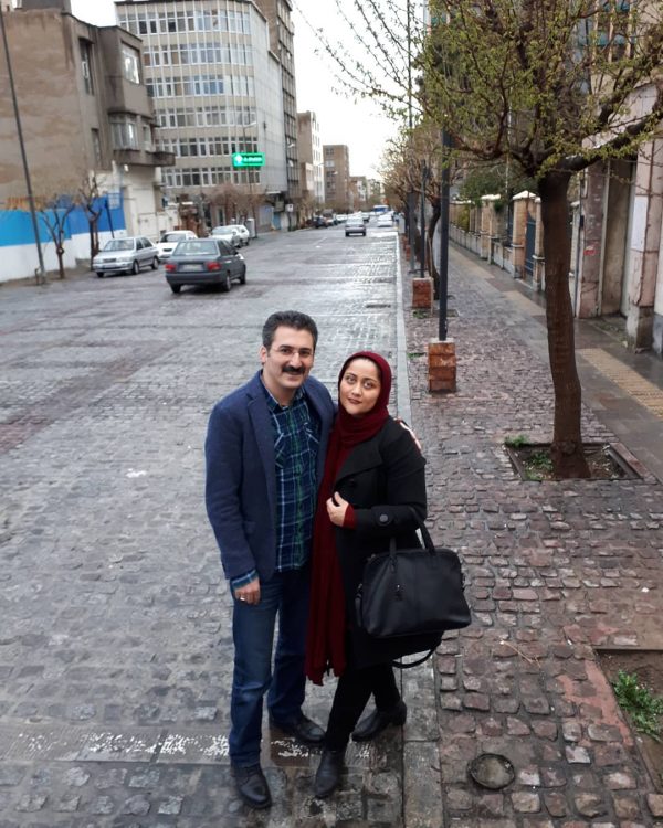 عکس وحید آقاپور و همسرش